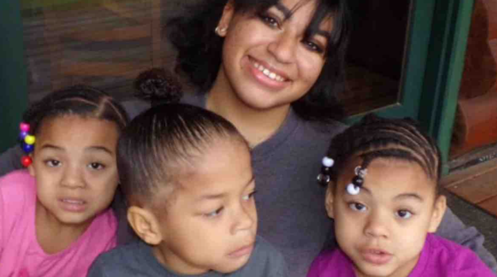 shariya small, triplets, adopted children, today show, gofundme 