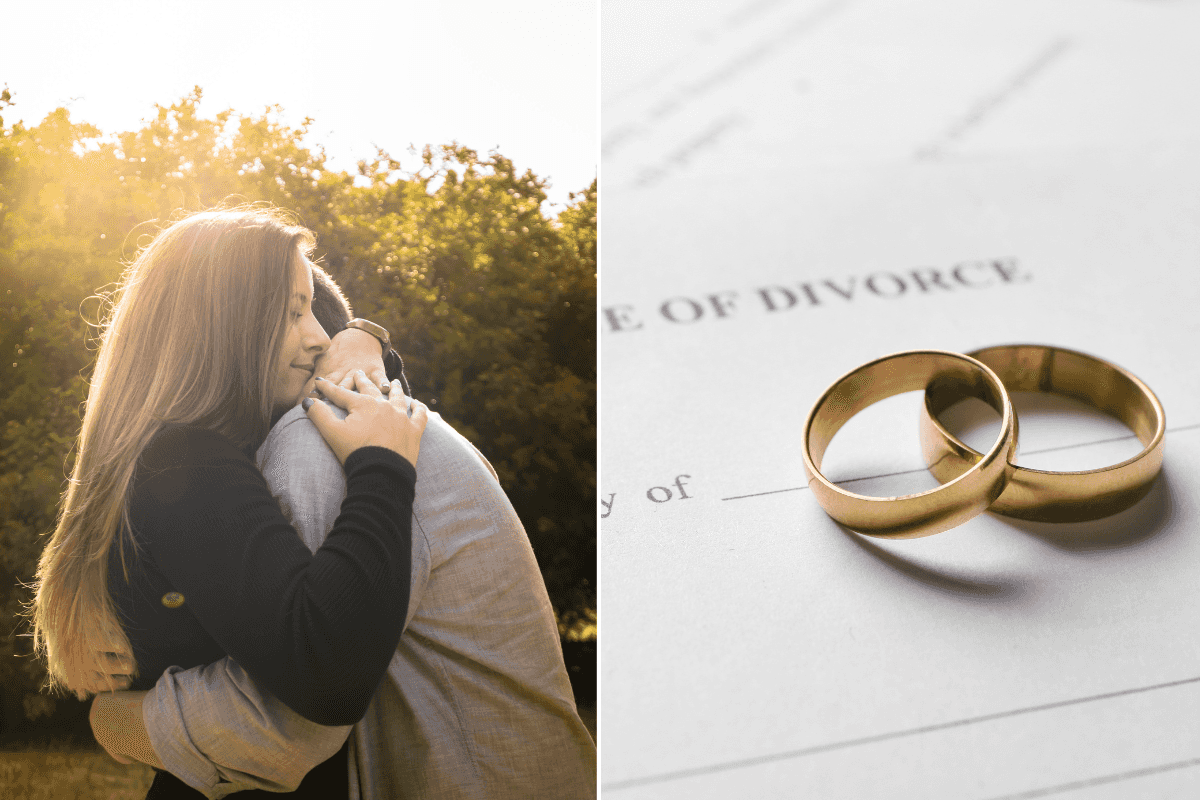 divorce, marriage, children of divorce, parenting, love, love stories, wedding, viral videos, death