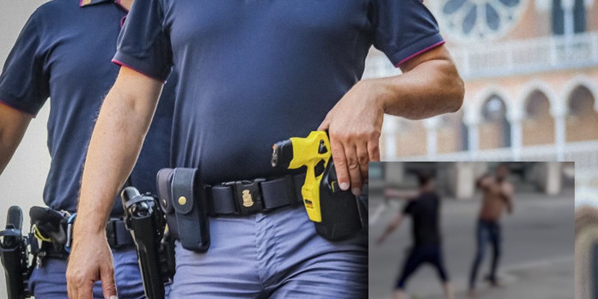 Un marocchino che andava espulso assale i passanti a forbiciate a Bologna Un marocchino che andava espulso assale i passanti a forbiciate a Bologna