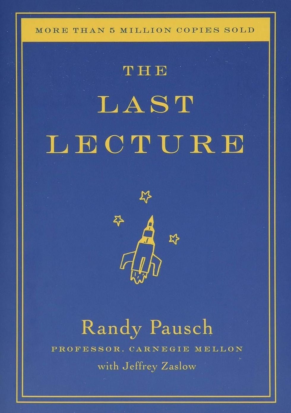 The Last Lecture book cover, Randy Pausch