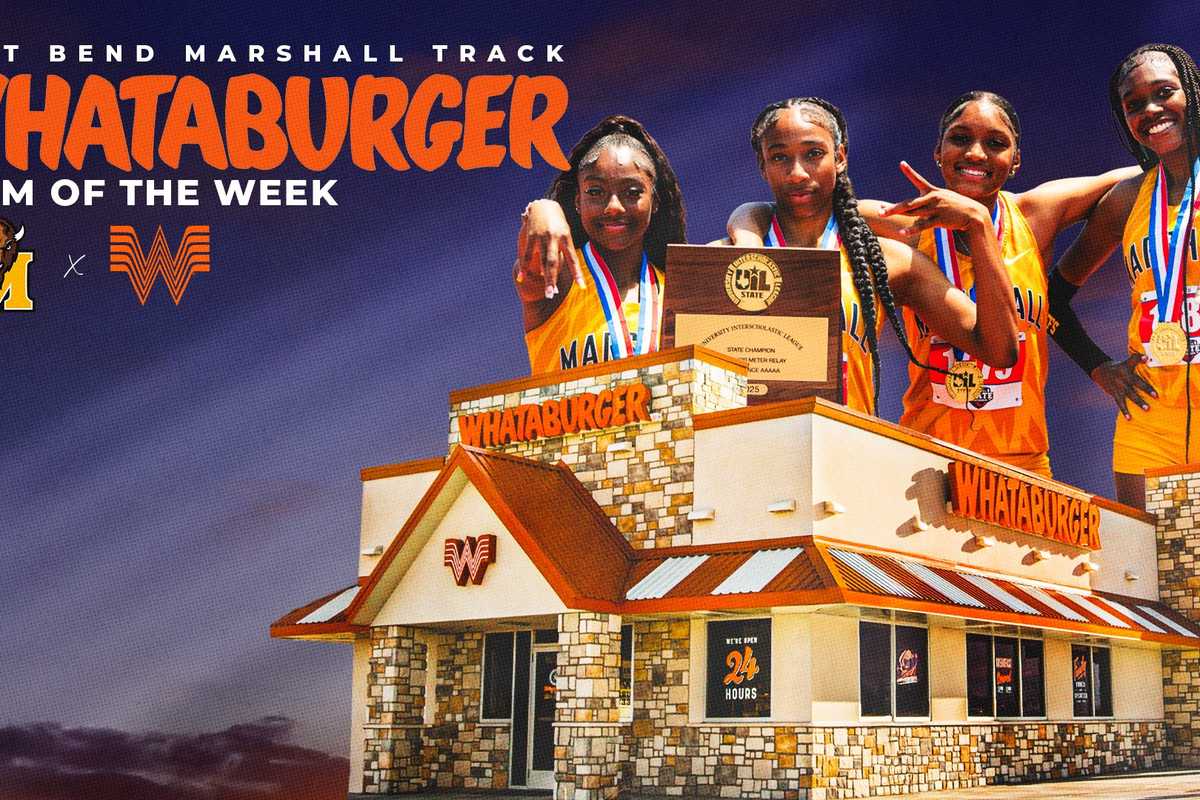 Whataburger Team of the Week: FB Marshall Girls Track and Field Program