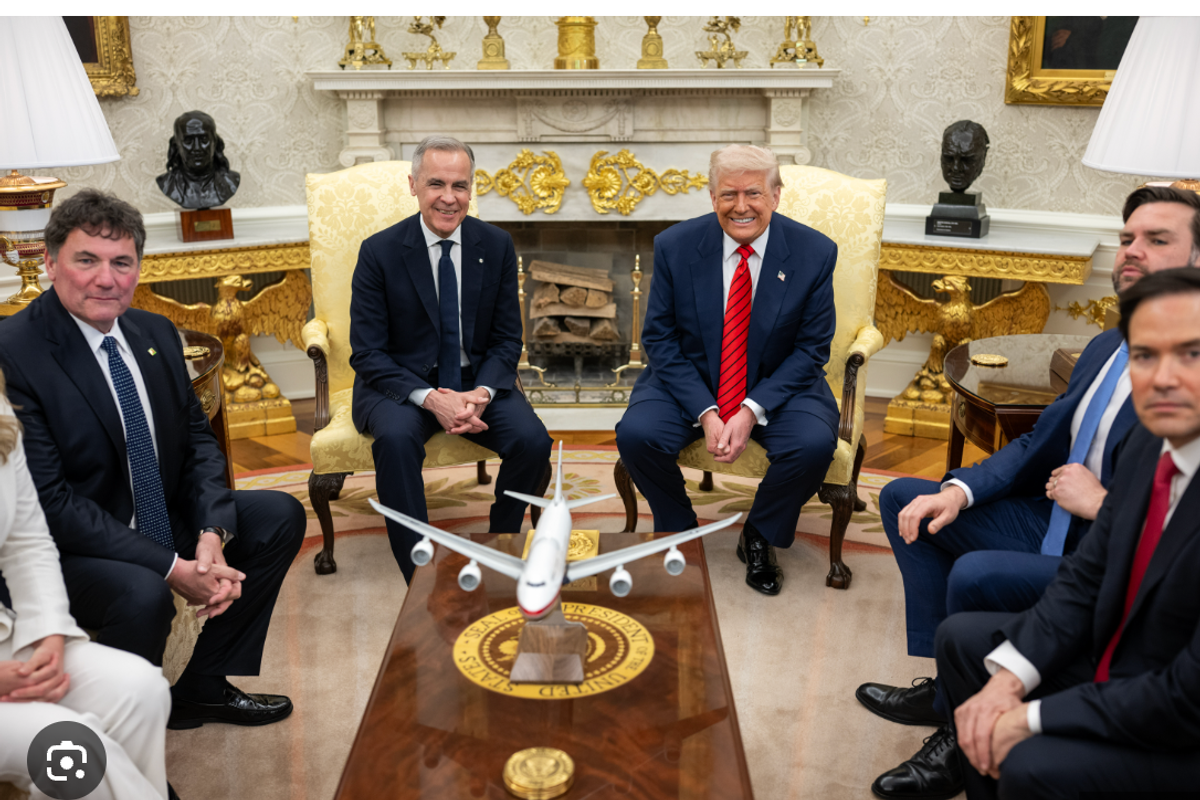 Meeting With Canada's New Prime Minister, Trump Displays Mental Decay
