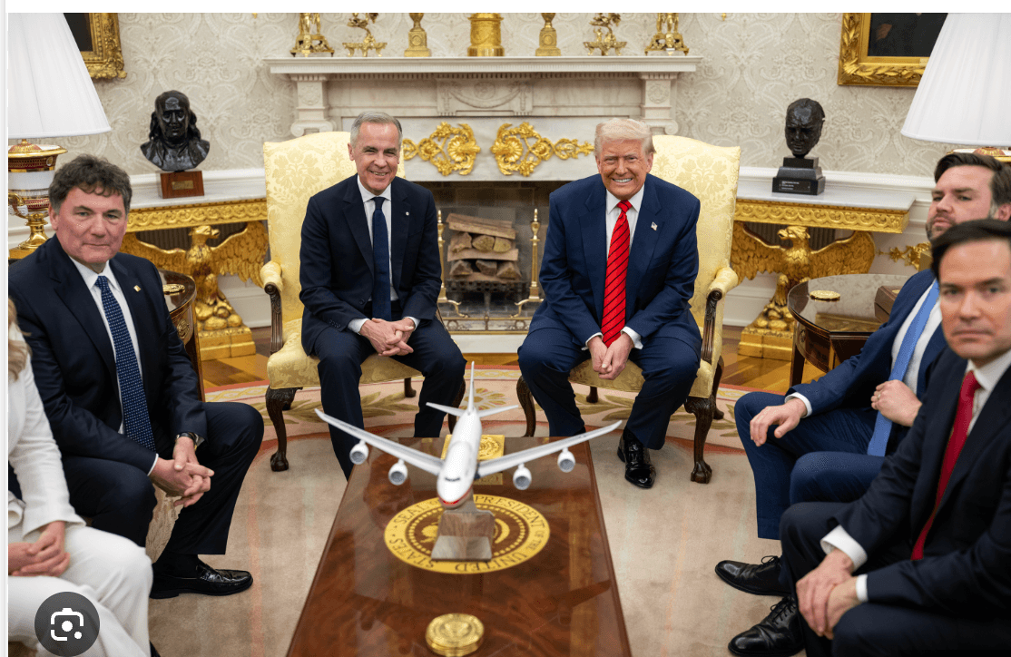 Meeting With Canada's New Prime Minister, Trump Displays Mental Decay