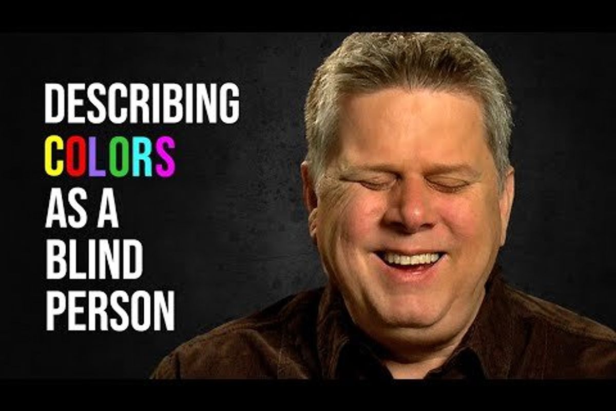 blind person, born blind, tommy edison, colors, describing colors