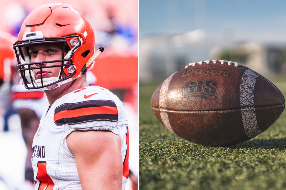 carl nassib, nfl, athletes, sports, coming out, gay, LGBTQ, queer, trevor project, football, gay youth, teens