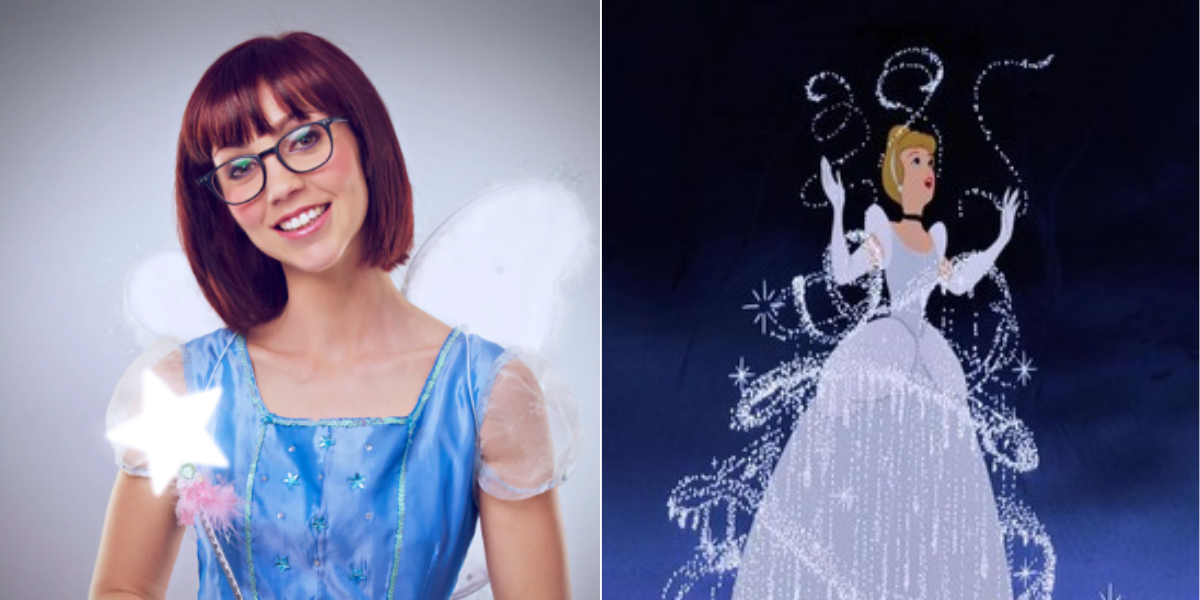 Fairy Godmother at Disney World perfectly nails ASL for deaf girl, helps her transform into Cinderella