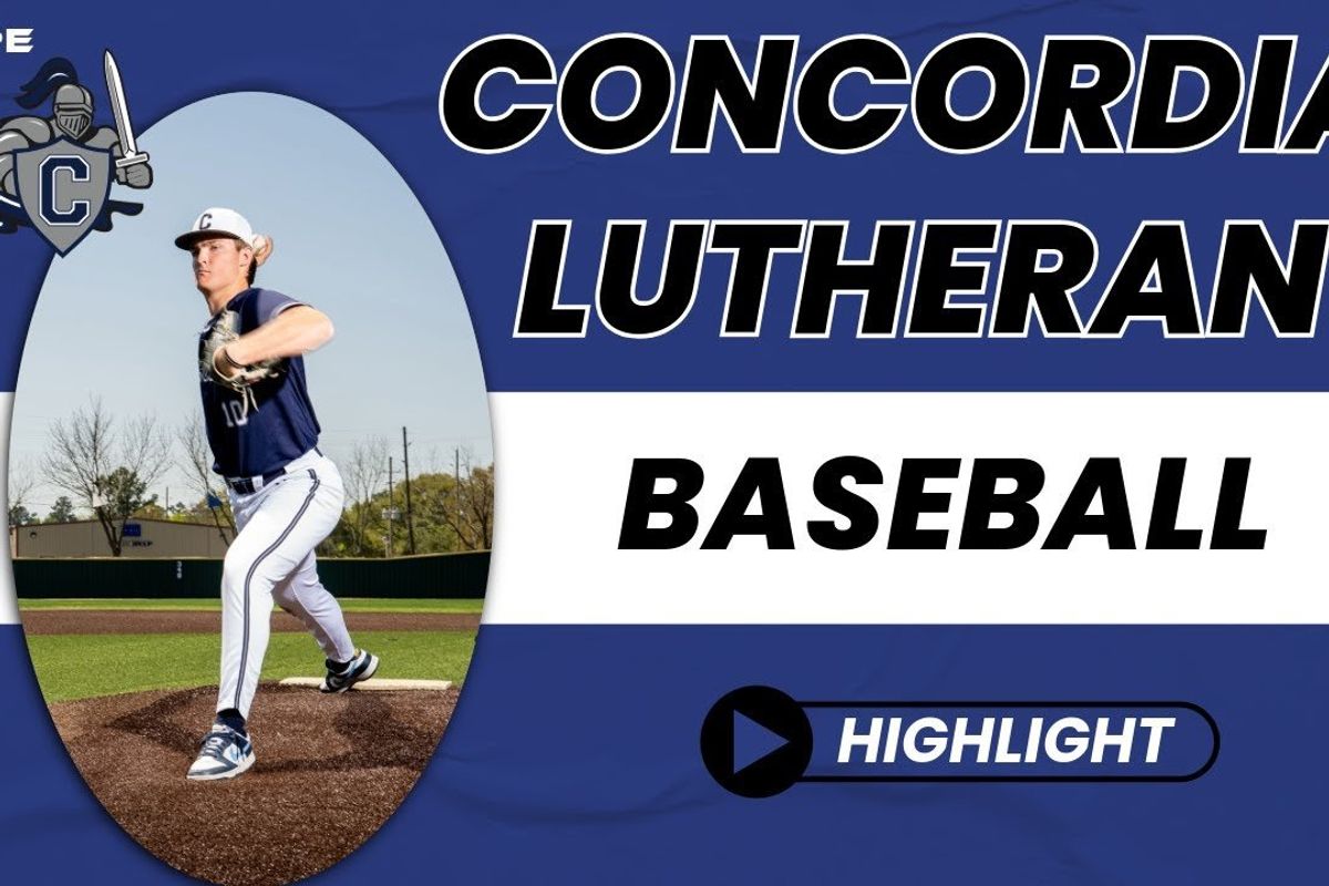 HIGHLIGHTS: Concordia Lutheran vs St. Pius X Playoff Baseball Game