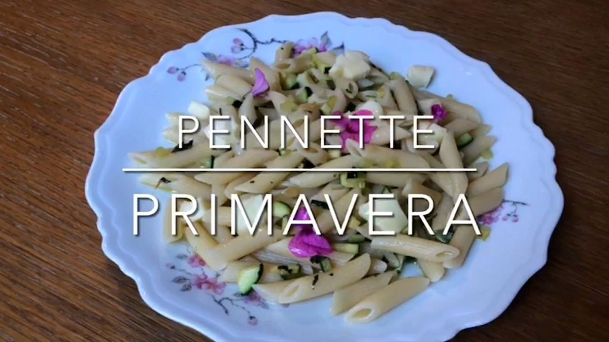 Cuciniamo insieme: pennette primavera