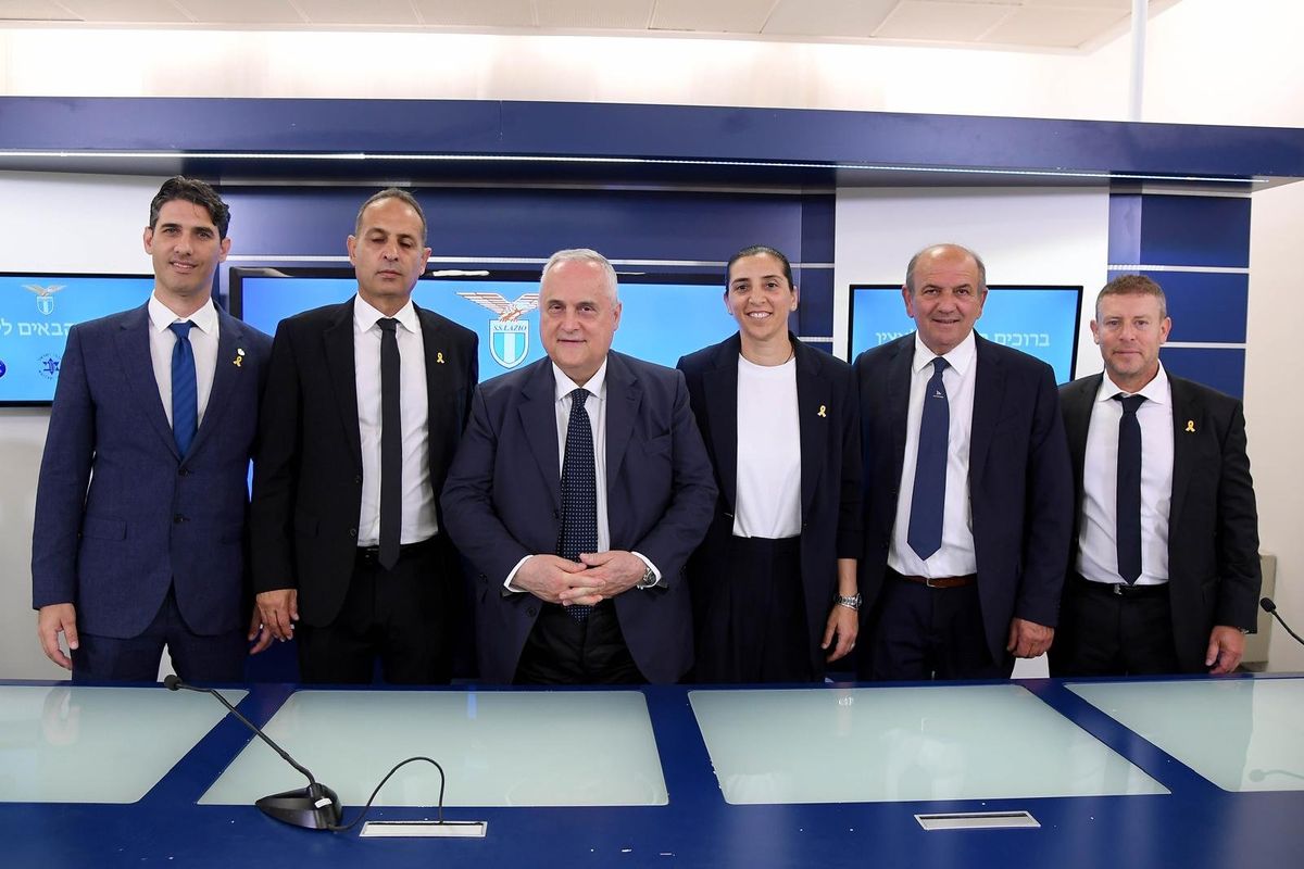Lazio e Maccabi insieme contro odio e discriminazione
