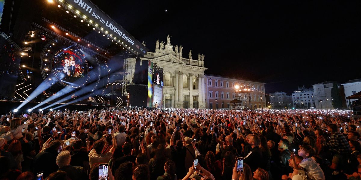 Liberi i tunisini molestatori del Concertone Liberi i tunisini molestatori del Concertone