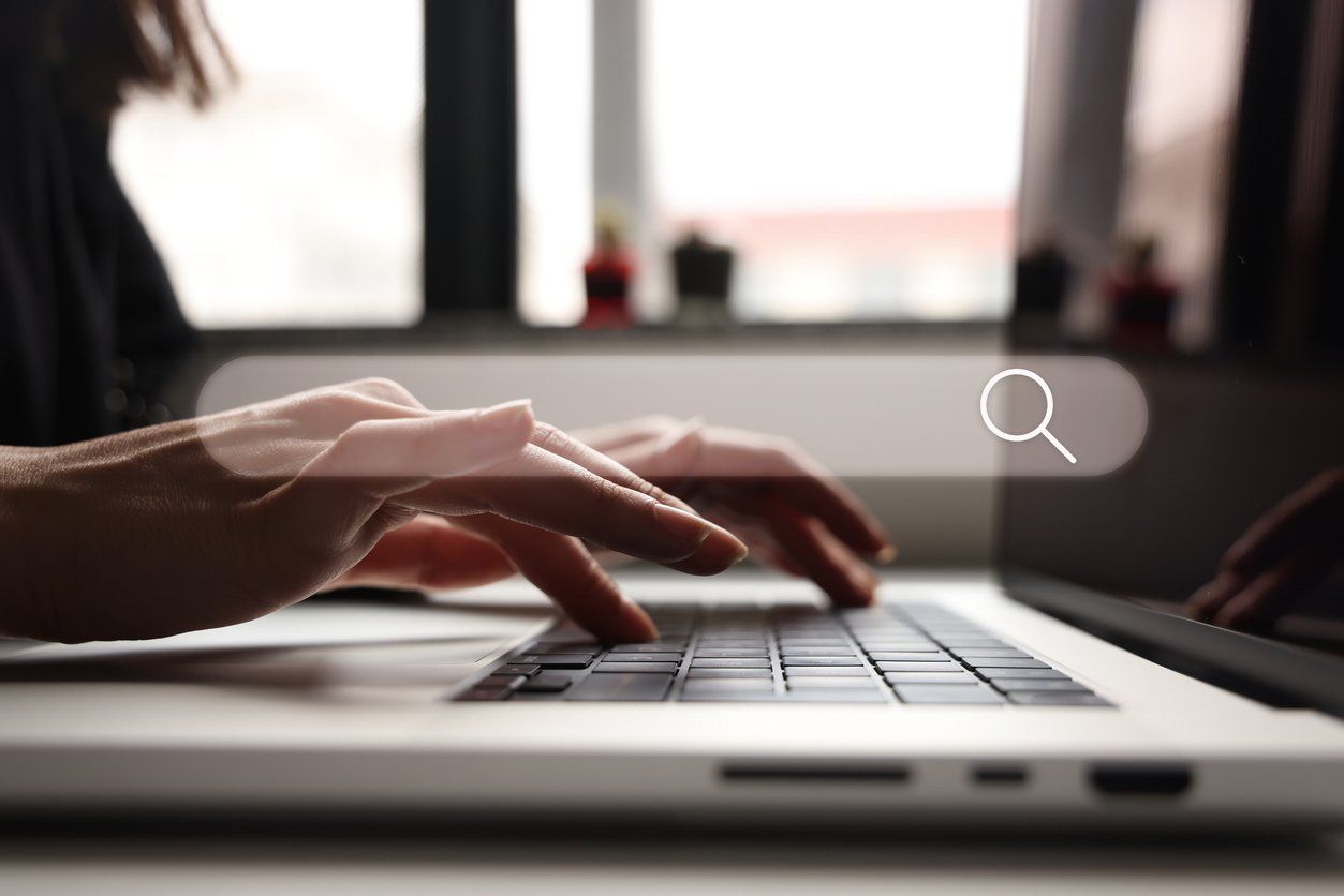 Search Find Web Online Technology Internet Website Concept stock photo