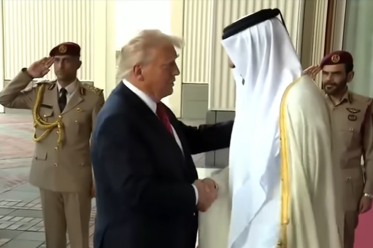 Trump and MBS Saudi