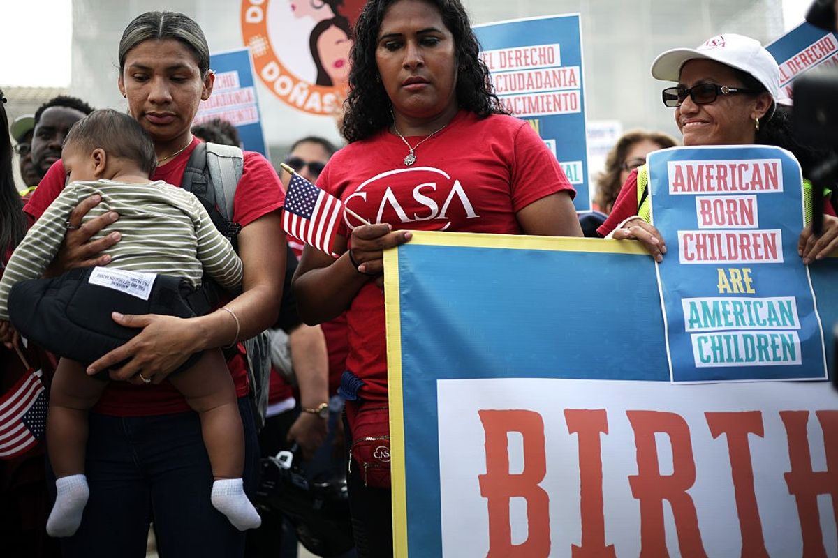 As Supreme Court Hears Birthright Citizenship Case, Trump Ripped for ...
