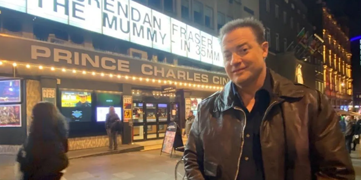 Brendan Fraser surprised everyone at a screening of 'The Mummy' by showing up in costume