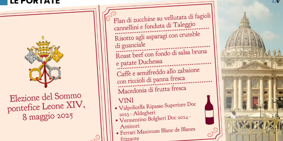 Ecco i piatti della prima cena da eletto Ecco i piatti della prima cena da eletto