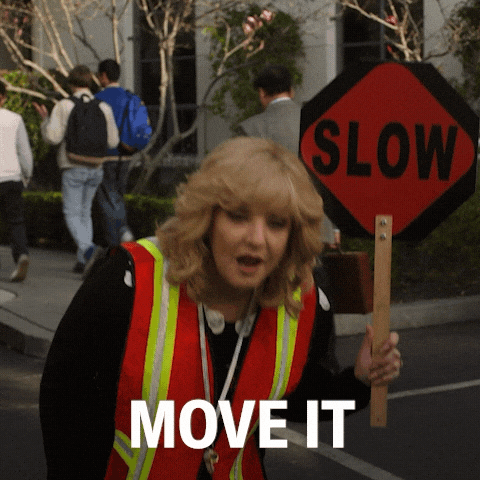 yelling, move it, faster, hurry, stress. hurry