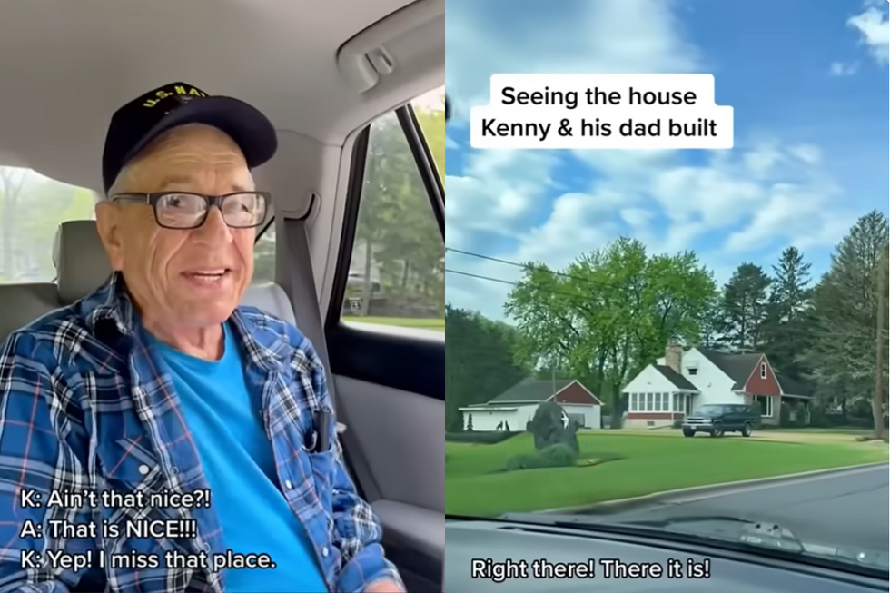 Navy veteran, 83, visits home he helped build 'brick by brick' with his dad 70 years later