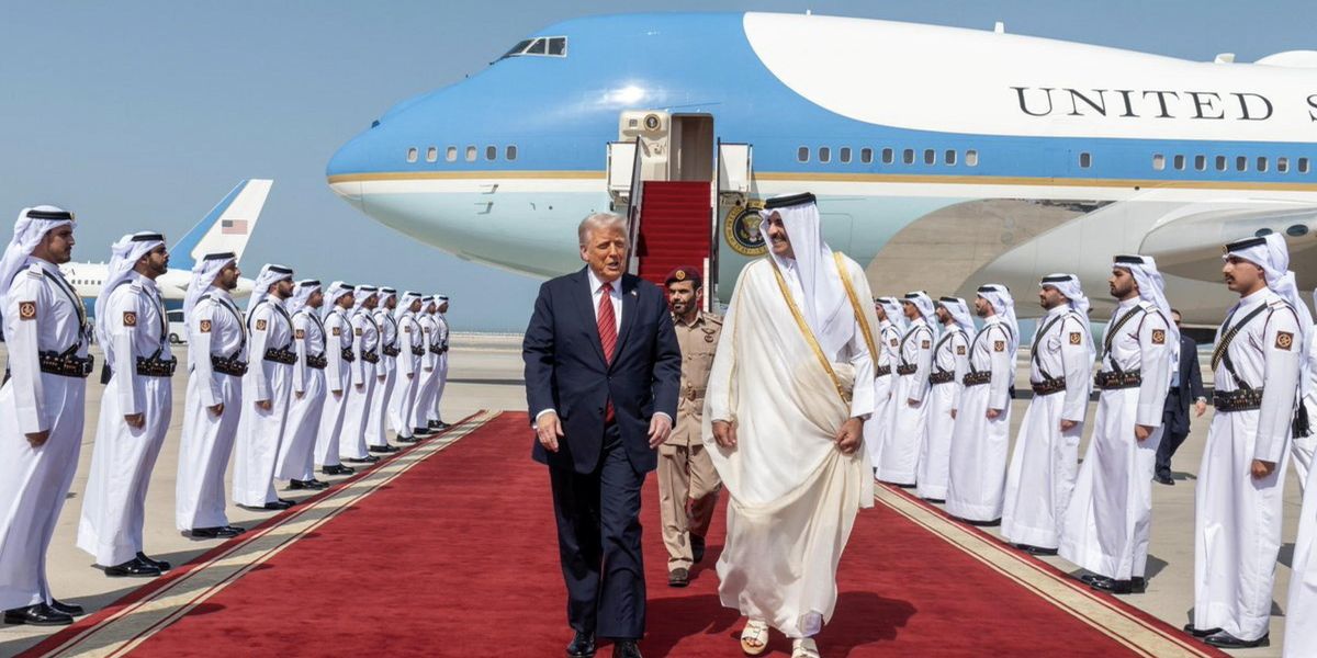 trump in medioriente manda messaggi a bibi