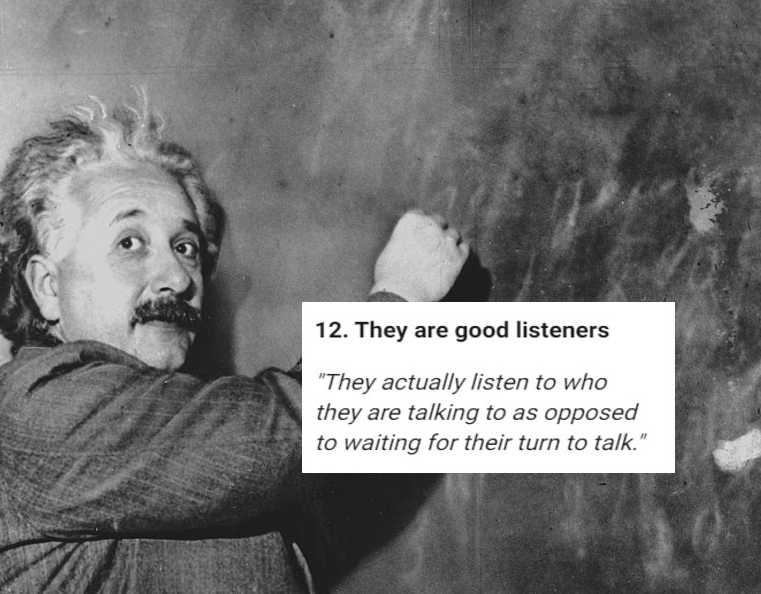 intelligence, signs of intelligence, smart people