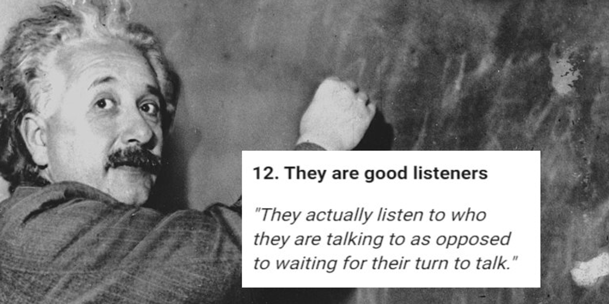 What are the 'non-obvious' signs someone is really intelligent? People notice these 15.