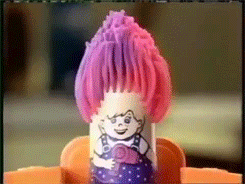 playdoh, playdoh hair, playdoh gif, playdoh fun, playing with playdoh