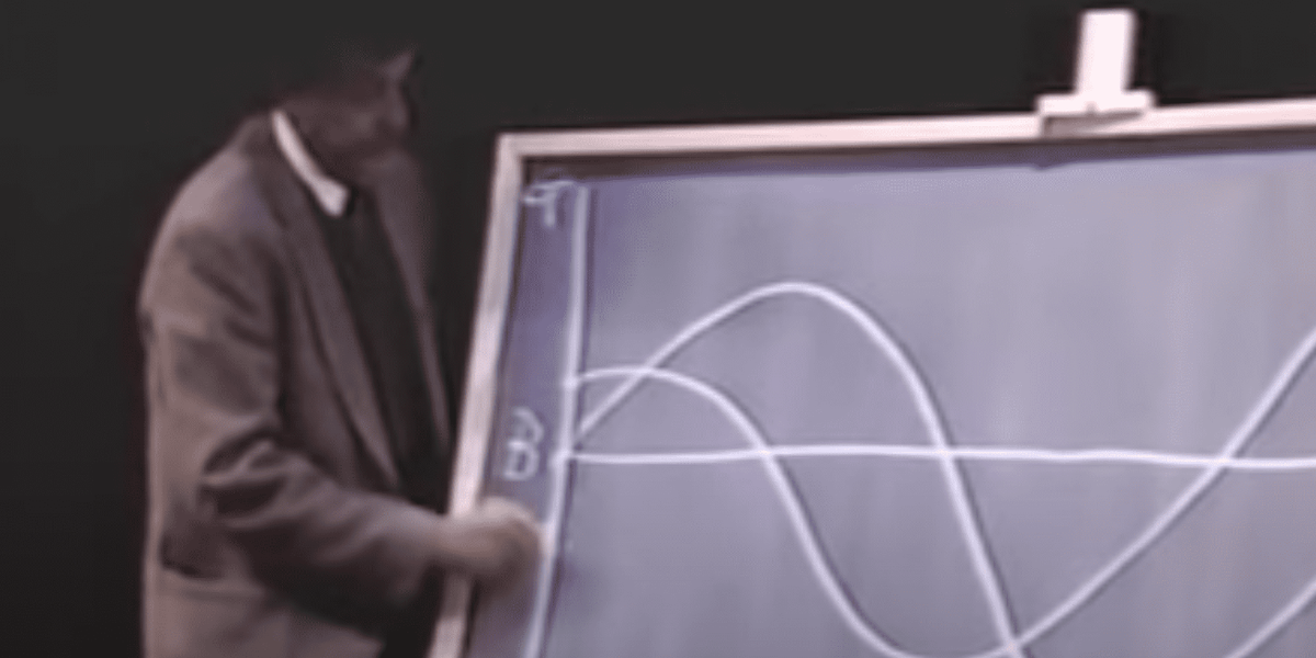 Iconic writer Kurt Vonnegut's simple graphs show how to write the 3 stories everyone loves