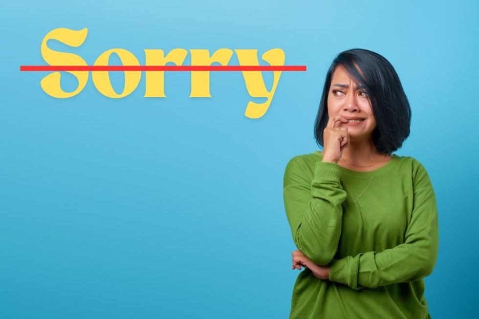 Communication expert shares 2 'subtle yet powerful' things to help us stop saying 'sorry'