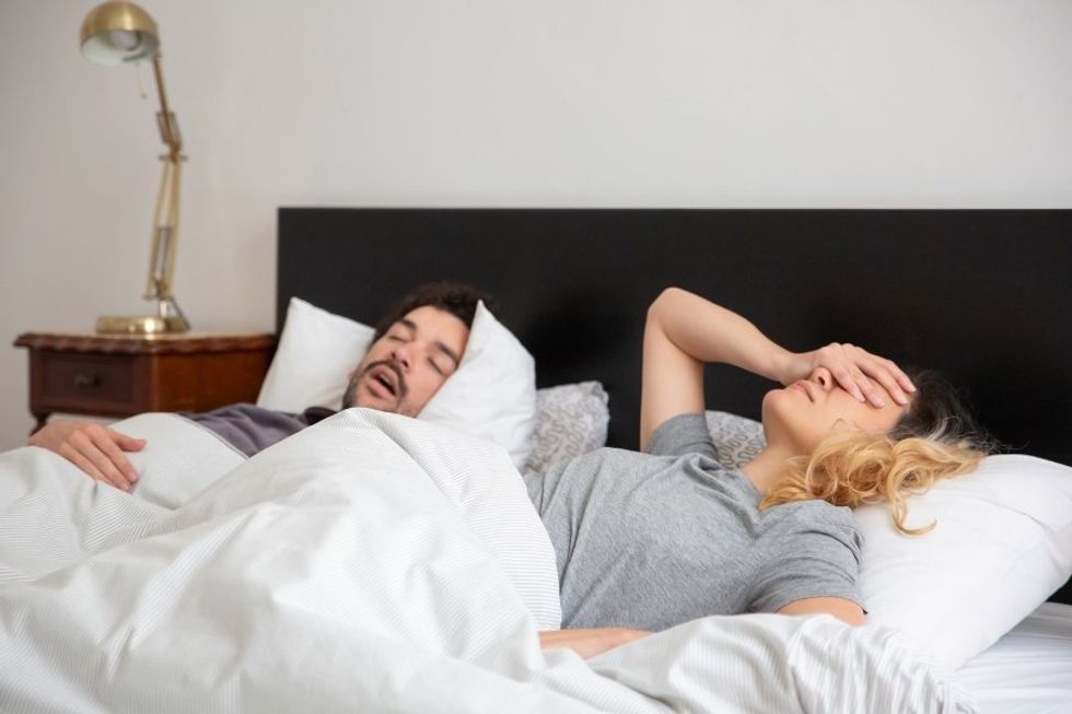 insomnia, irritability, perimenopause, women's health. spouse
