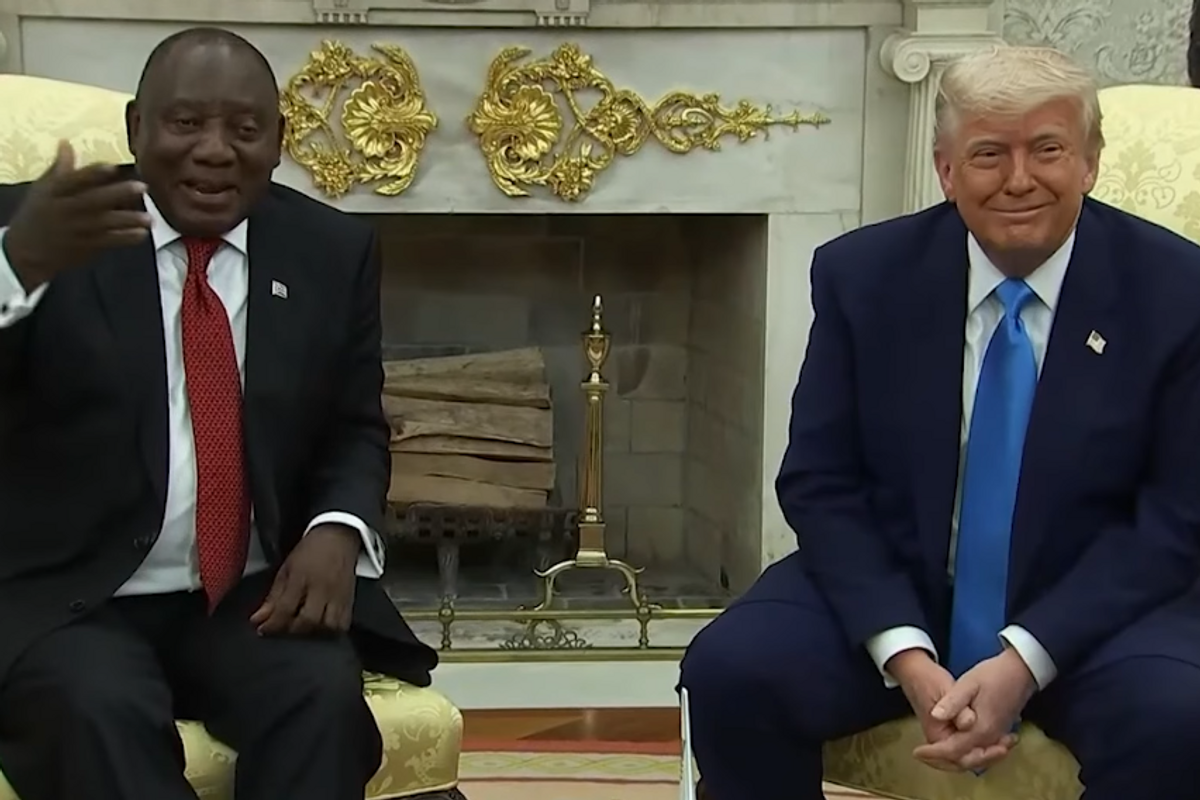 Donald Trump met