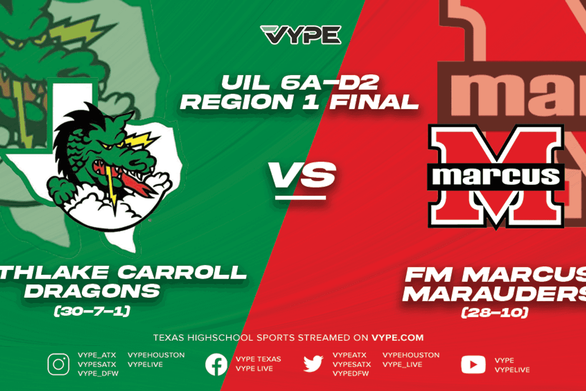 VYPE DFW Game of the Week: Southlake Carroll v. FM Marcus (UIL Baseball Region 1-6A-D2 Final)