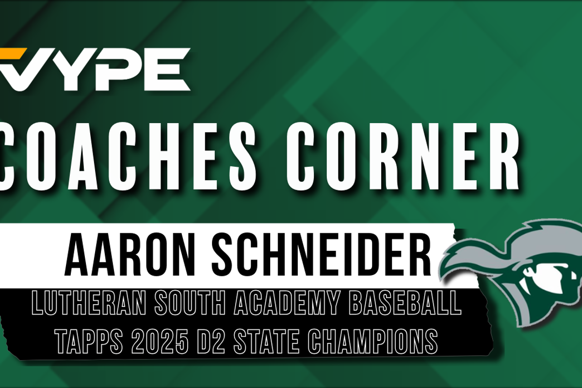 VYPE Coaches Corner: LSA Baseball Coach Aaron Schneider; 2025 TAPPS-D2 Champs