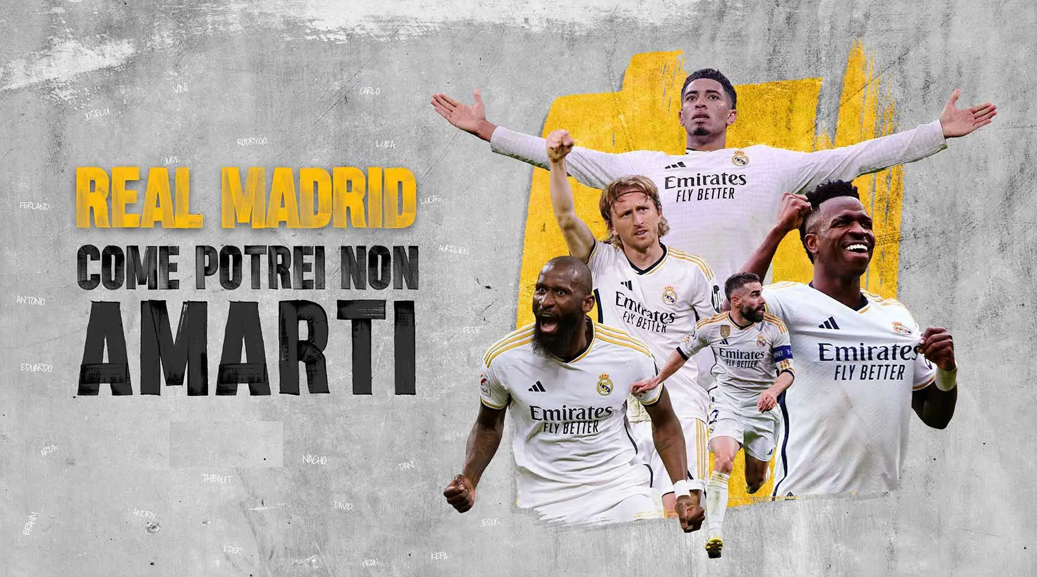 Sky celebra le imprese del Real Madrid di Ancelotti con una docuserie Sky celebra le imprese del Real Madrid di Ancelotti con una docuserie