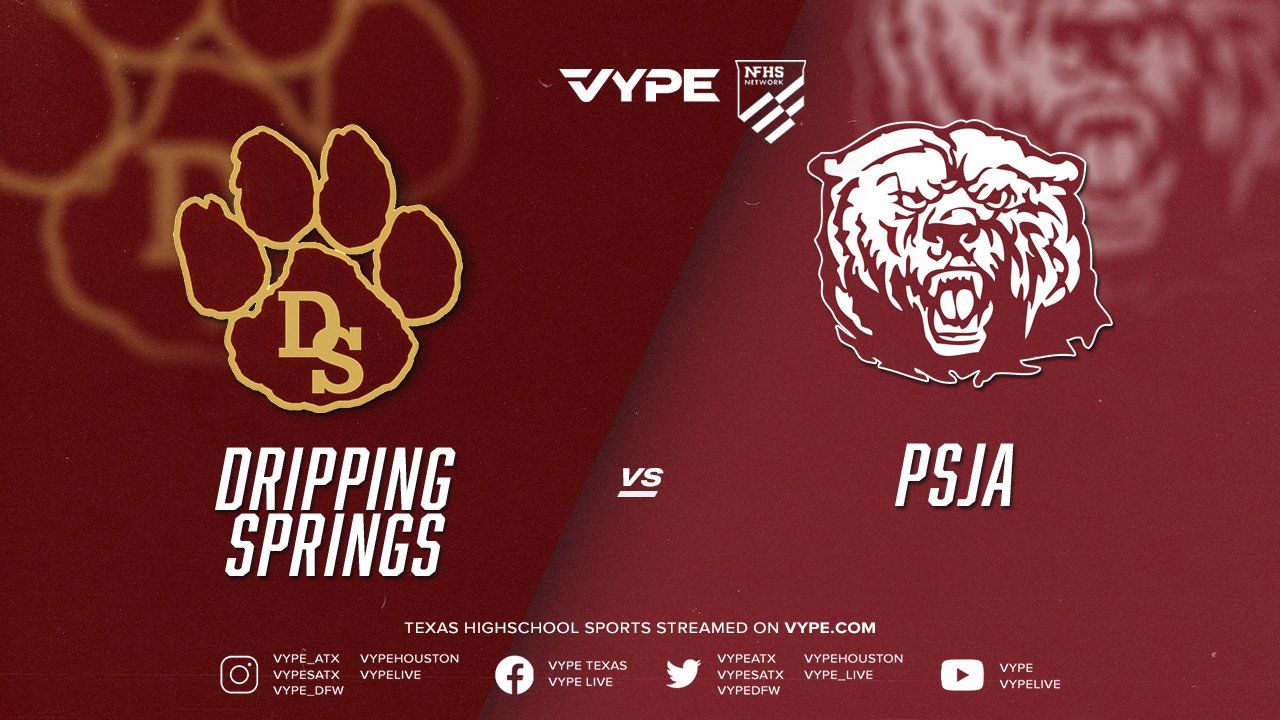 1PM | NFHS - 6A D2 Baseball Reg. IV Final G3 (if nec.): Dripping Springs vs. PSJA