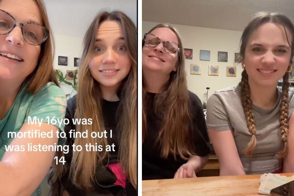 Gen X mom shares explicit 90s songs with her teen daughter, and the reactions are priceless