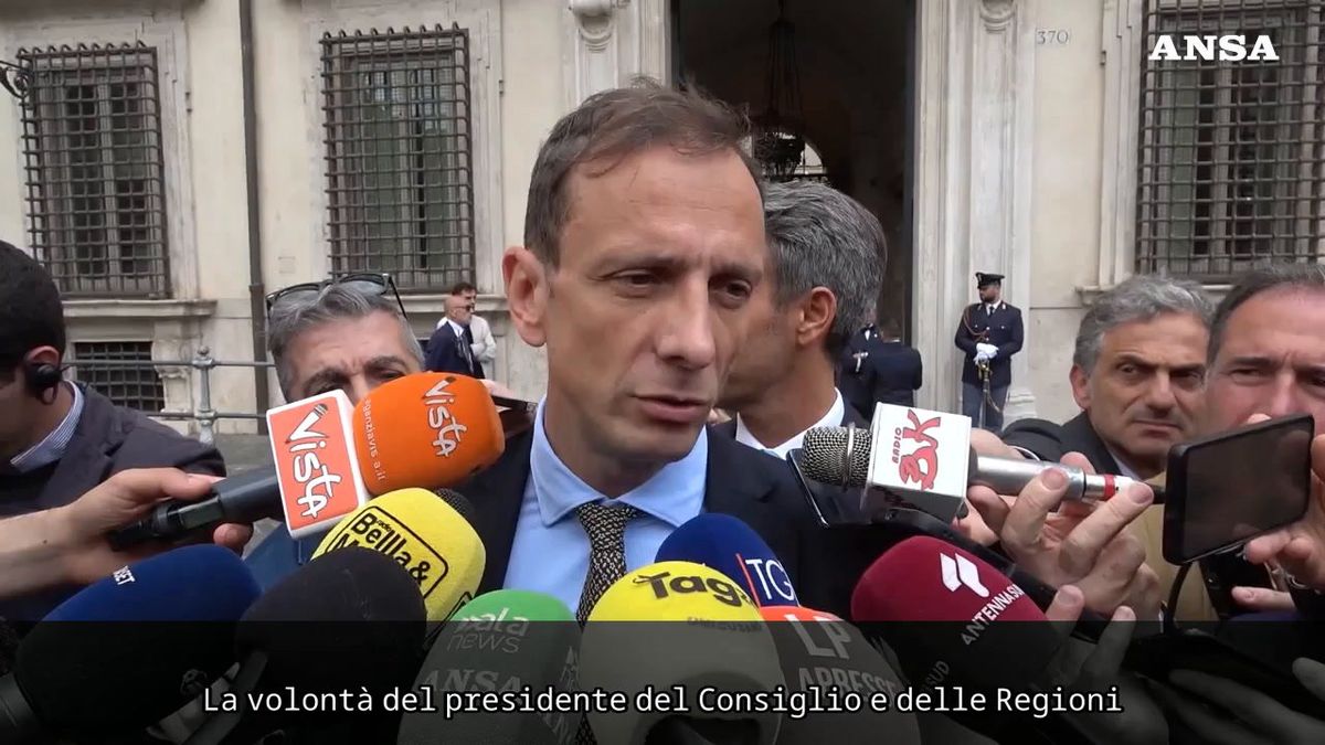 Fedriga: «Con Meloni accordo sul decreto liste d'attesa»