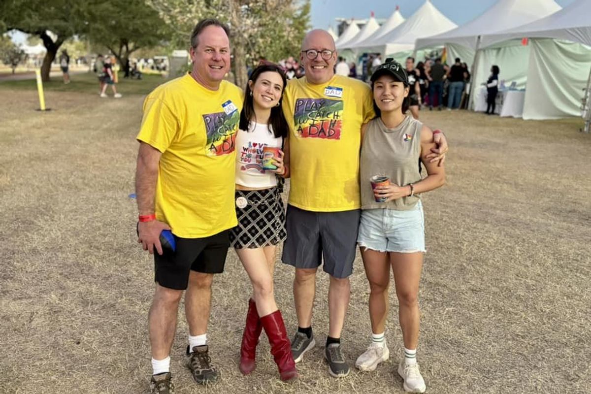 pride, allyship, play catch with a dad, pride events near me, lgbtq, pride month, ally, dads, positive news