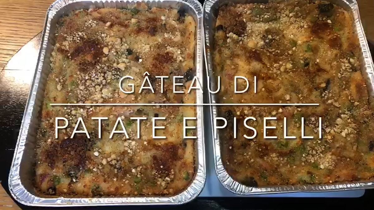 Cuciniamo insieme: il gateau coi piselli