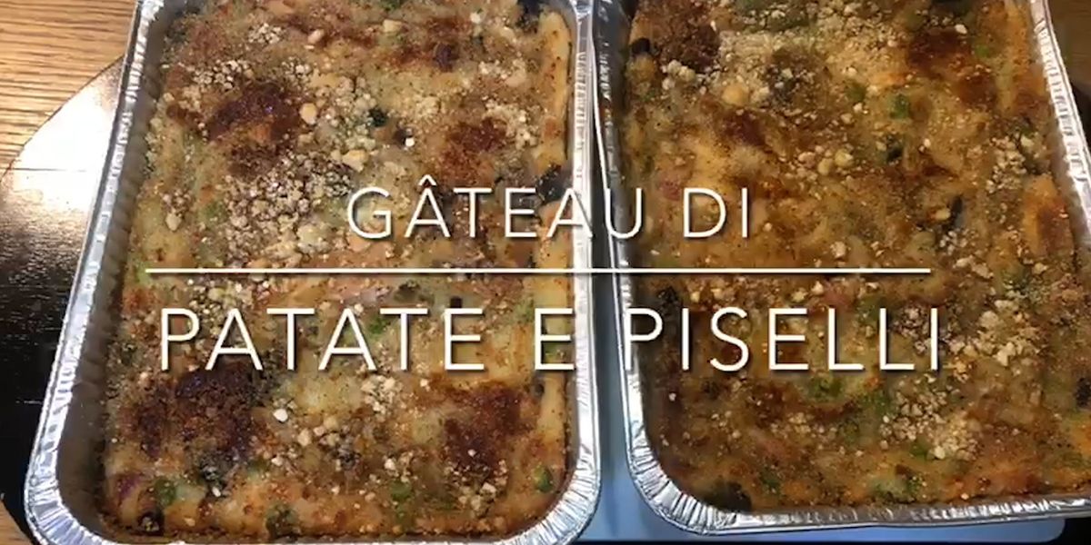 Cuciniamo insieme: il gateau coi piselli Cuciniamo insieme: il gateau coi piselli