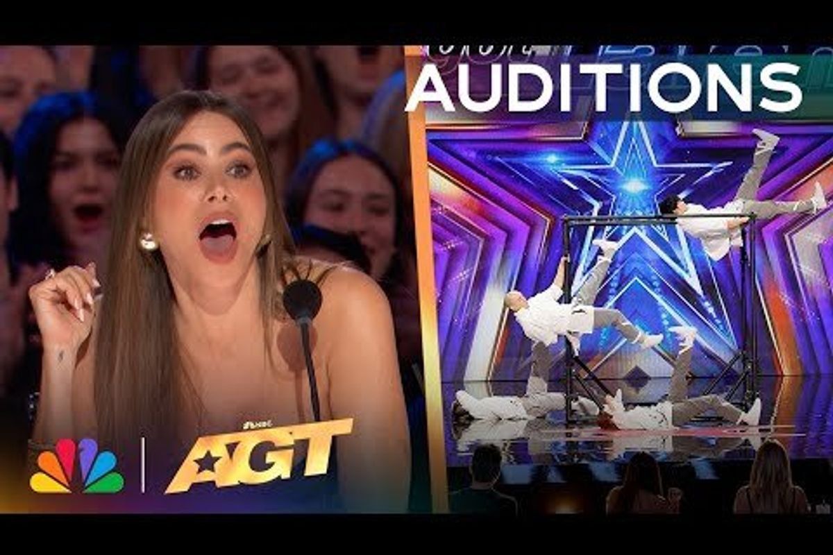 agt, sofia vergara, airfootworks, air footworks agt, best agt acts, best of agt, core strength pole dance