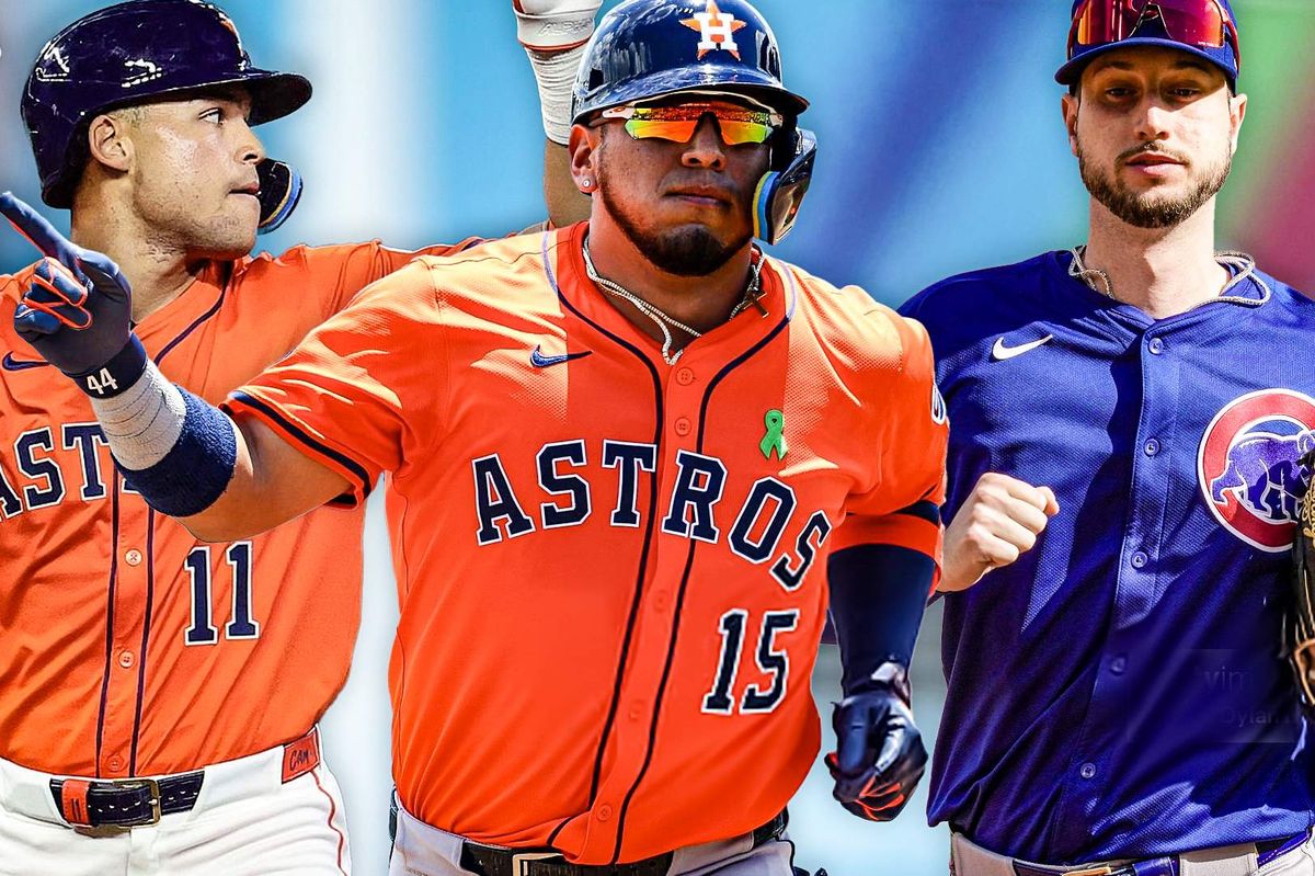 Astros Cam Smith, Isaac Paredes, Cubs Kyle Tucker
