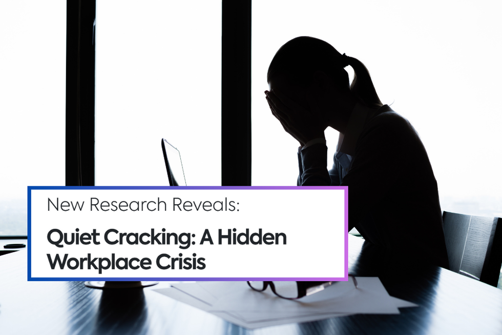 ‘Quiet cracking’: The silent crisis impacting half of all workers