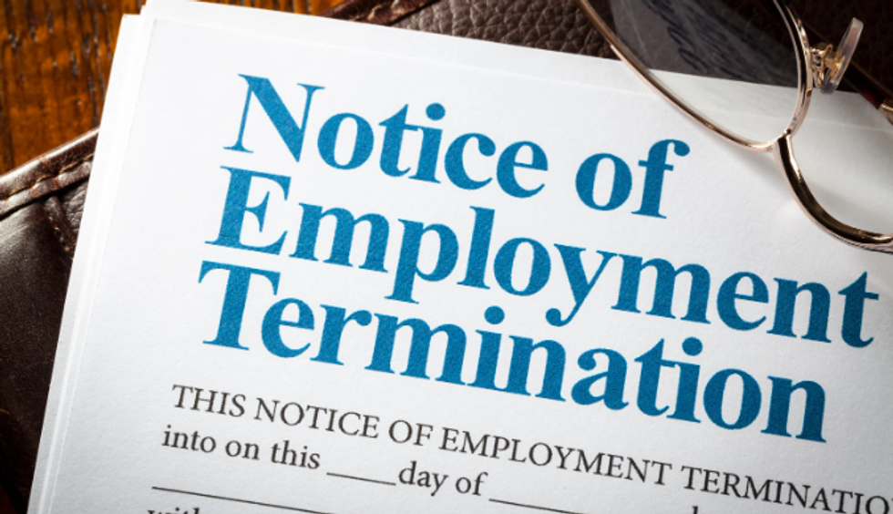 hr, termination, fired, lost job, employment, zoom meeting,