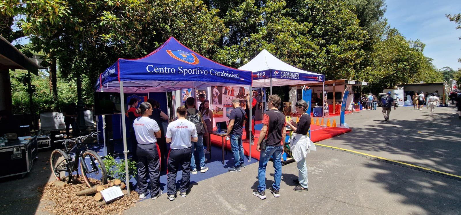 Inaugurato a Roma il villaggio dei Carabinieri