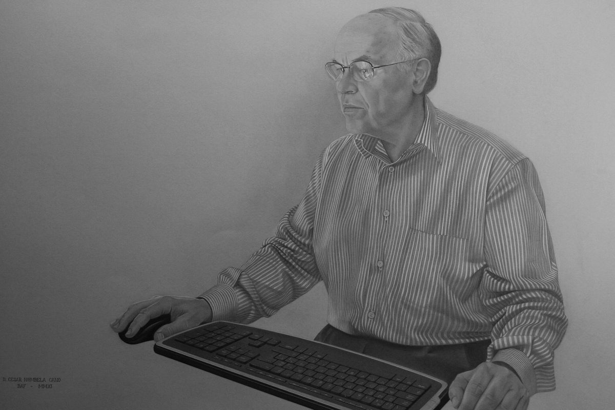 older person, computer, technology, learning, 100