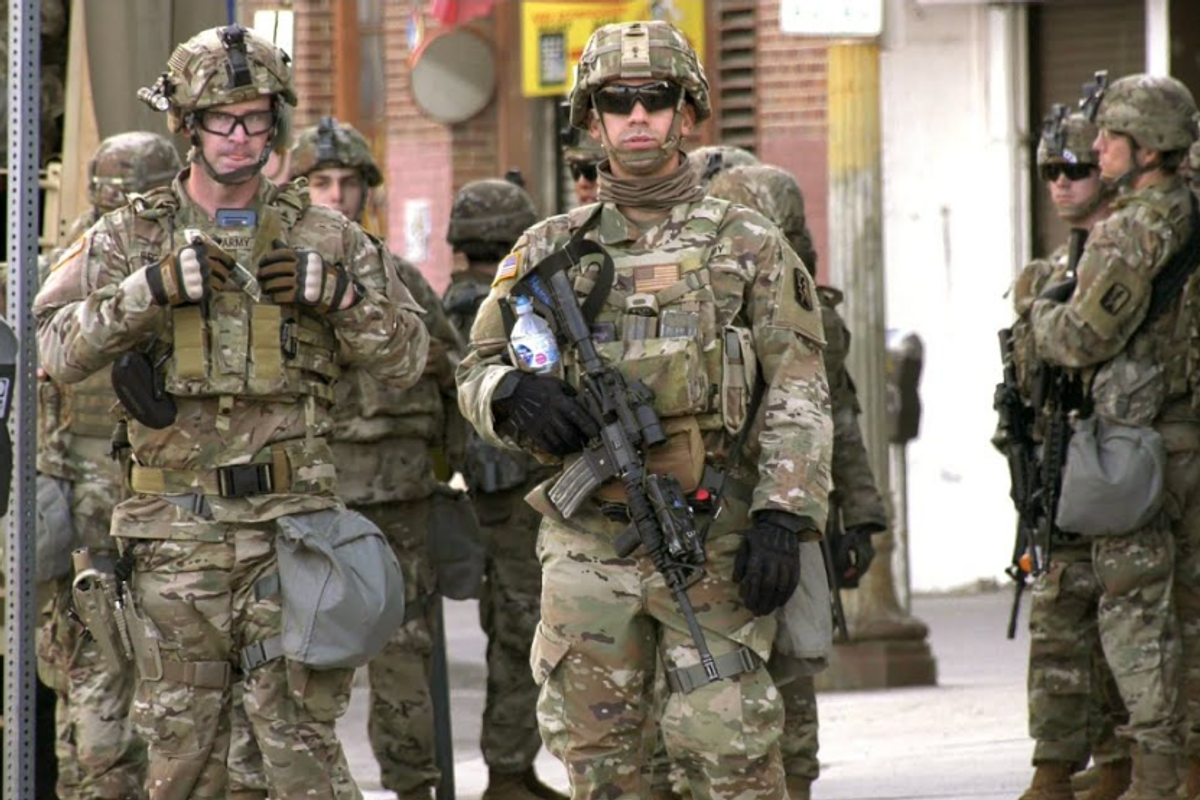 With National Guard Deployed To California, Trump Lights The Fuse