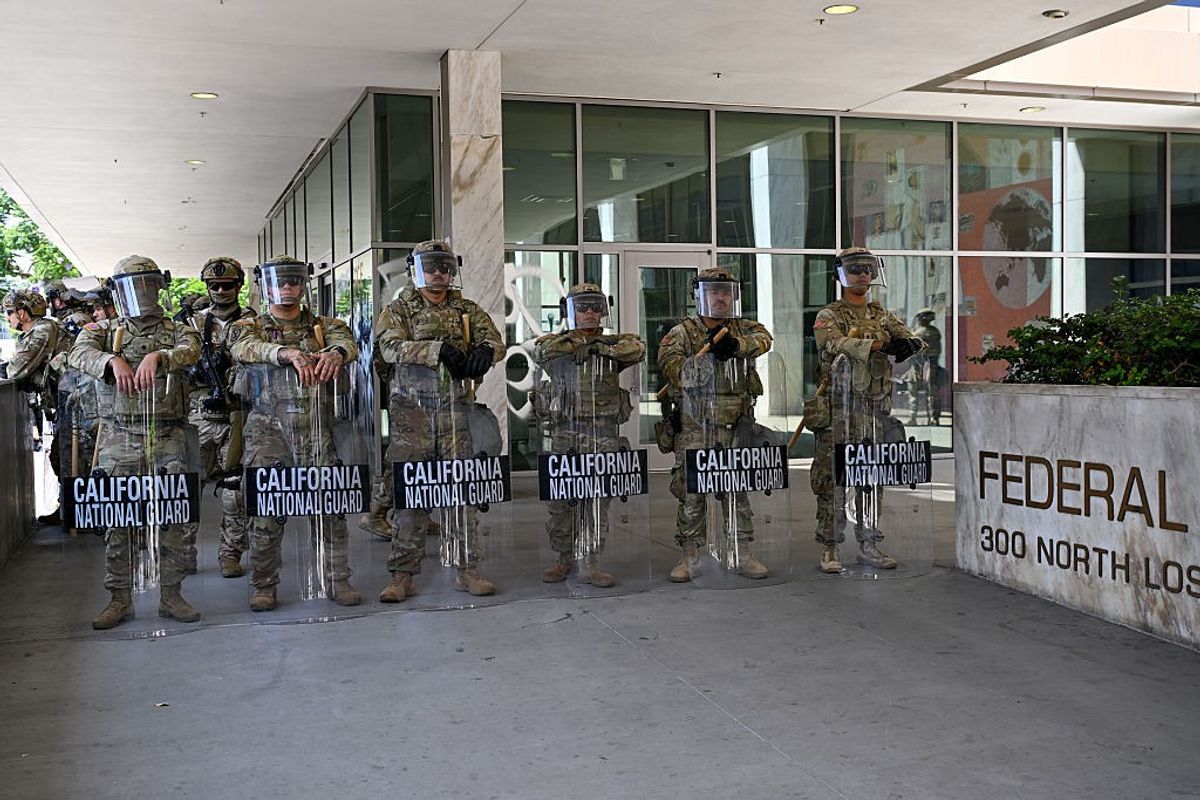 How a Newfound Love of Quotas Drove Trump's Military Invasion of Los ...
