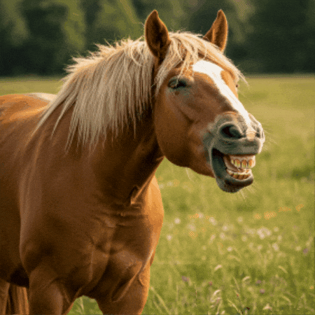 horse, smiling, gift horse, origin, idiom