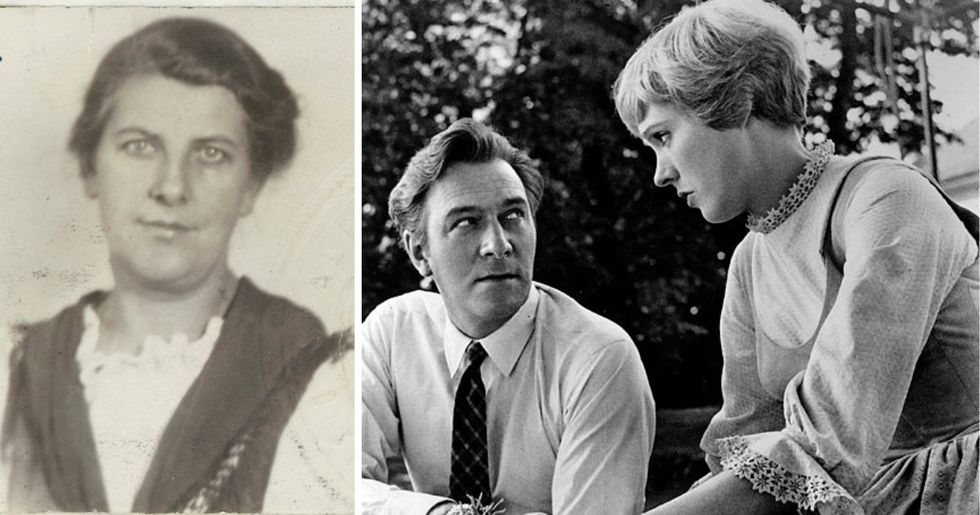 maria von trapp, georg von trapp, the sound of music, love story, history