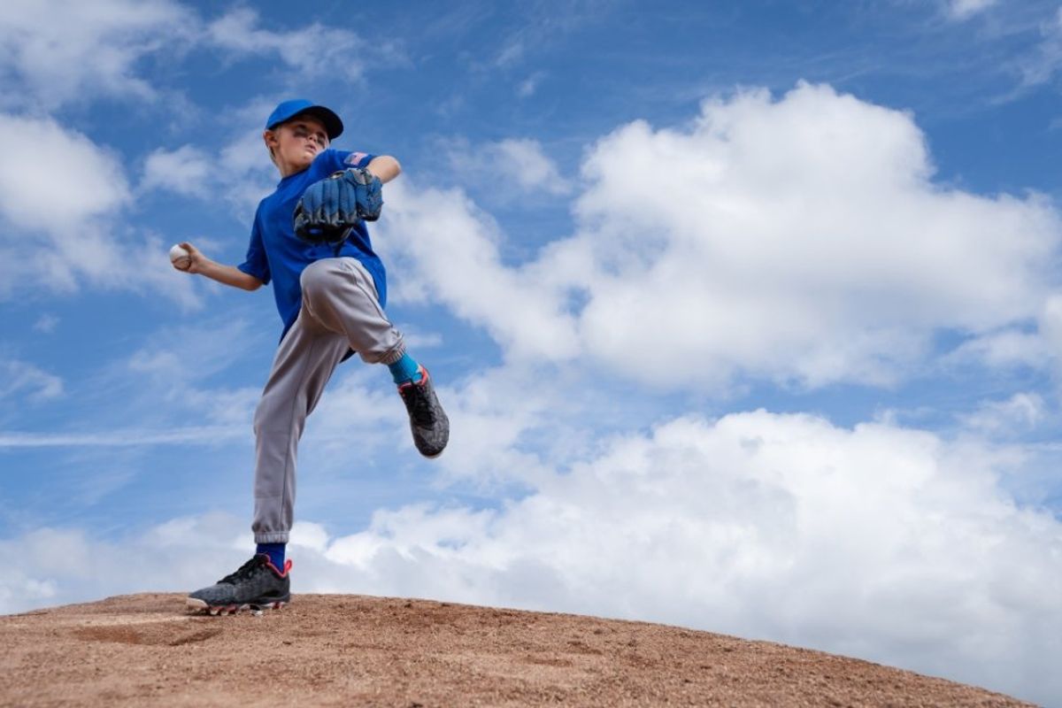 little league, baseball, pitcher, sportsmanship