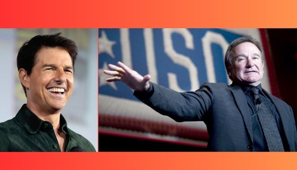 A resurfaced clip of Robin Williams joking with Tom Cruise is a masterclass in comedy